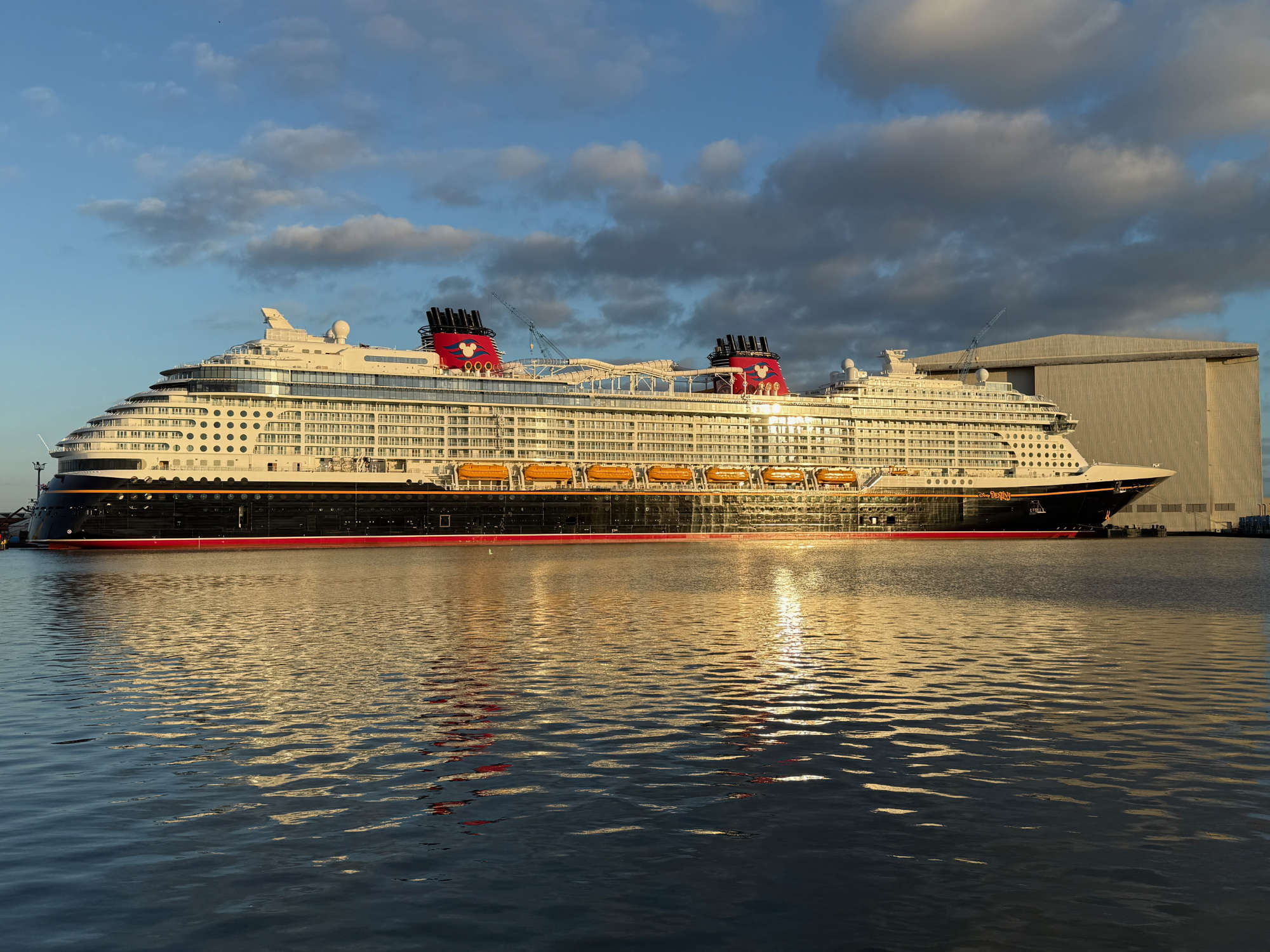 Die Destiny bei unserem Besuch in Papenburg am 16.8.2025